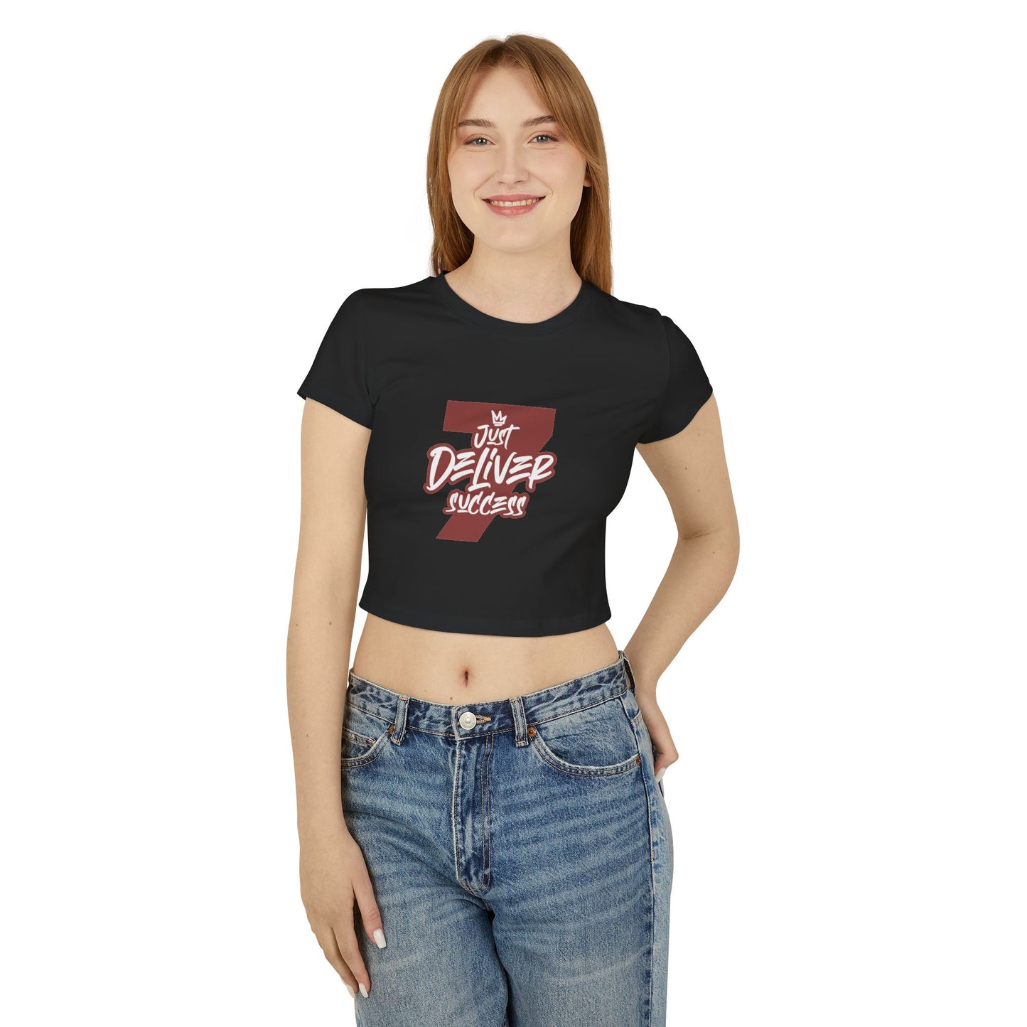Just Deliver Success Women's Baby Tee That City 7 Collection