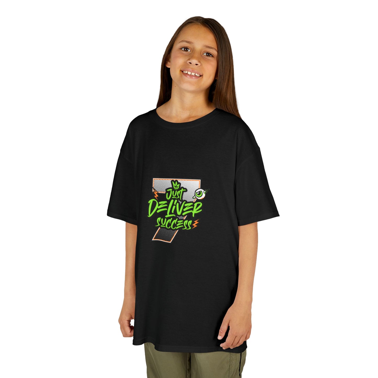 Kids Da Desert Green Just Deliver Success Kids Tee