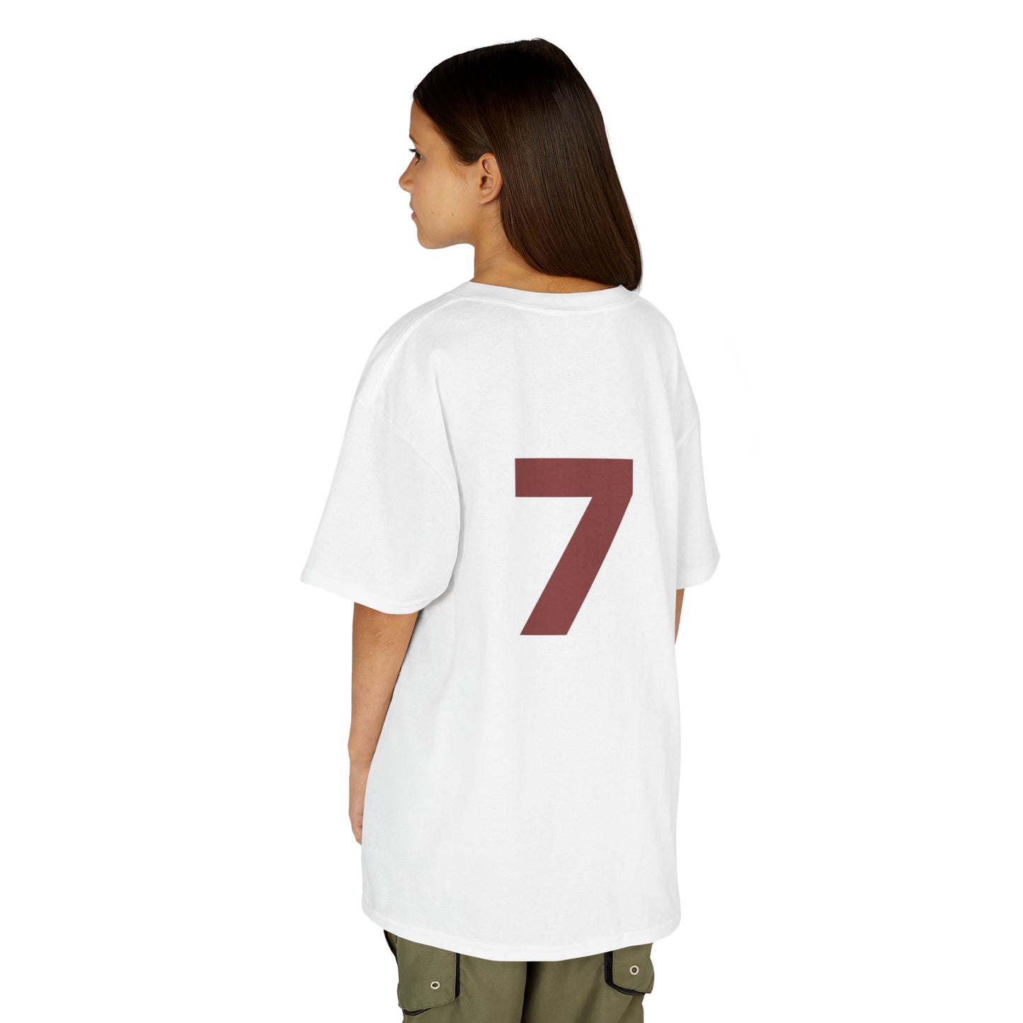 Kids That City 7 Burgundy Just Deliver Success Tee