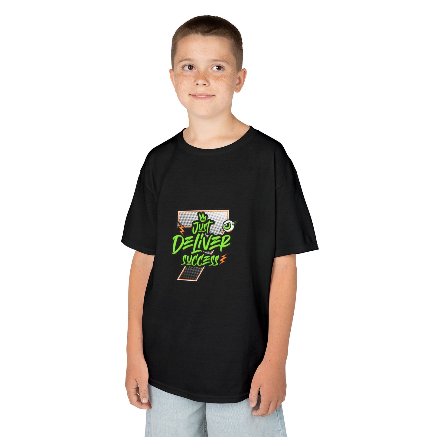 Kids Da Desert Green Just Deliver Success Kids Tee