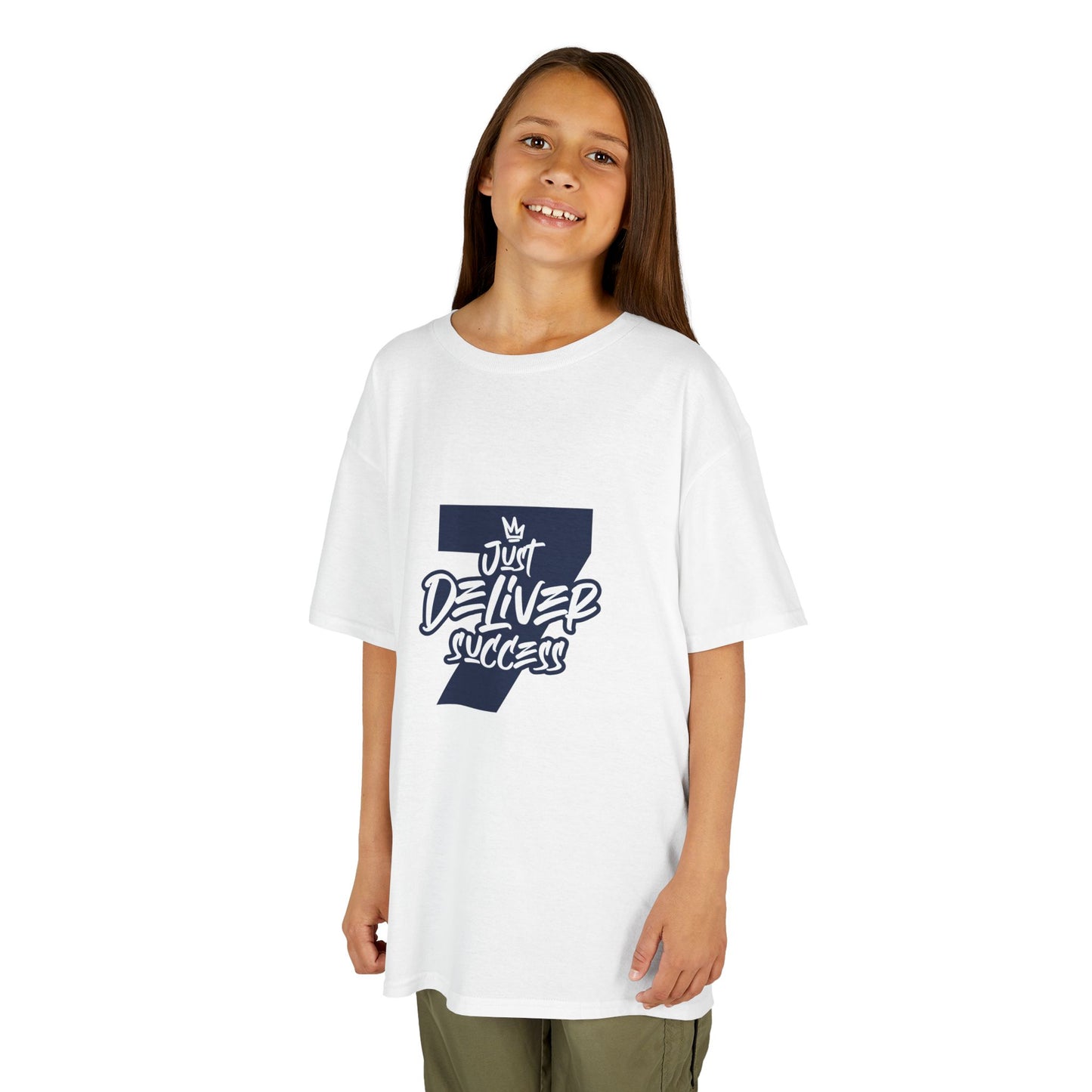 Kids That City 7 Navy Just Deliver Success Tee