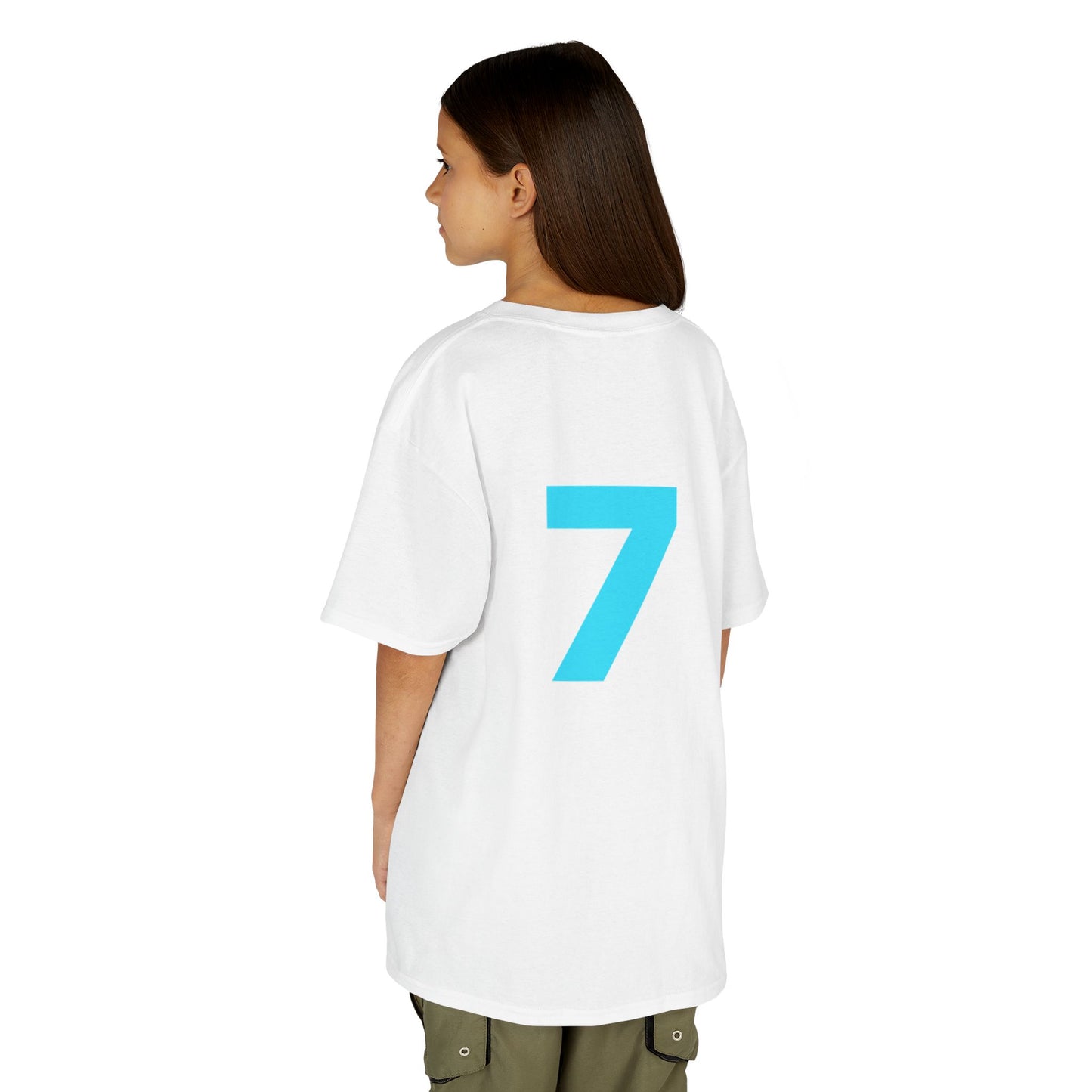 Kids That City 7 Light Blue Just Deliver Success Tee