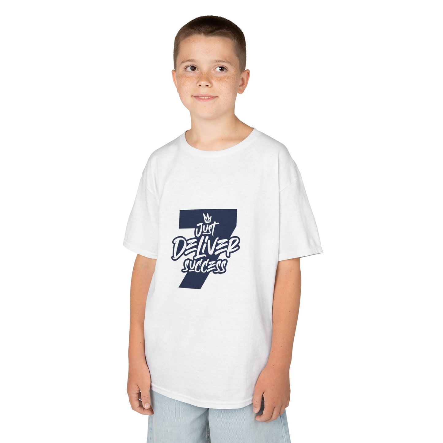 Kids That City 7 Navy Just Deliver Success Tee