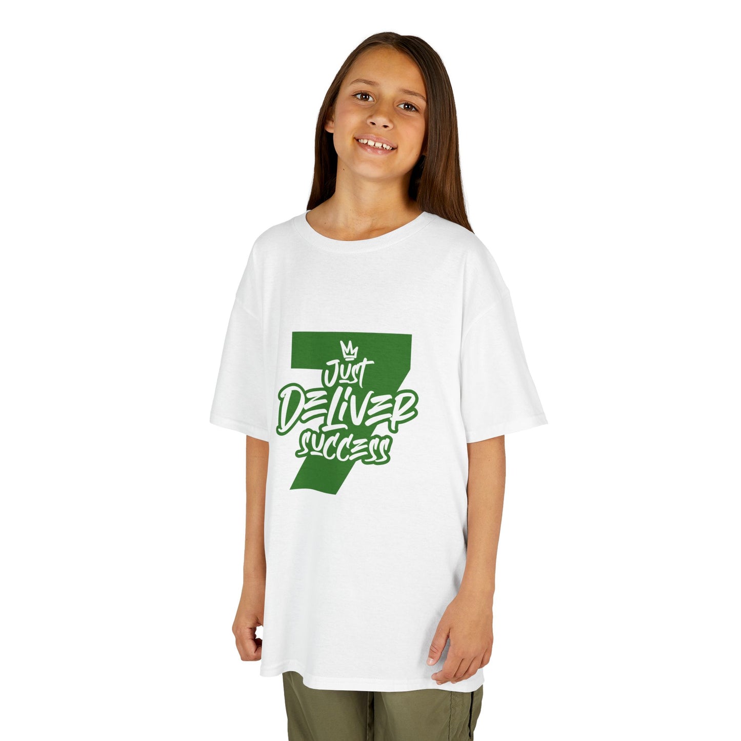 Kids That City 7 Green Just Deliver Success Tee