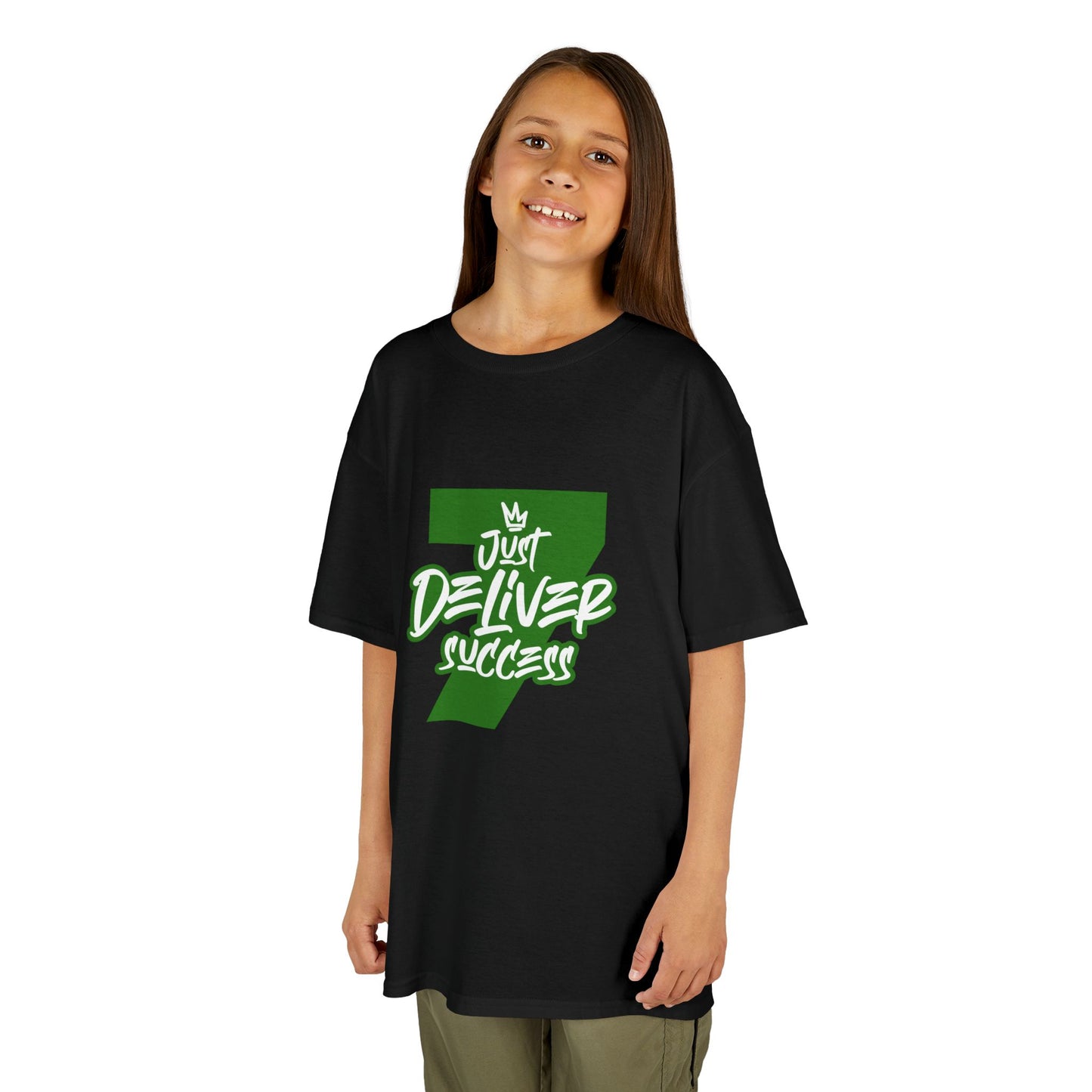 Kids That City 7 Green Just Deliver Success Tee
