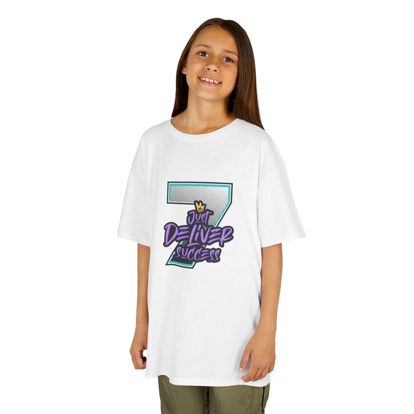 Kids Da Desert Blue Just Deliver Success Tee