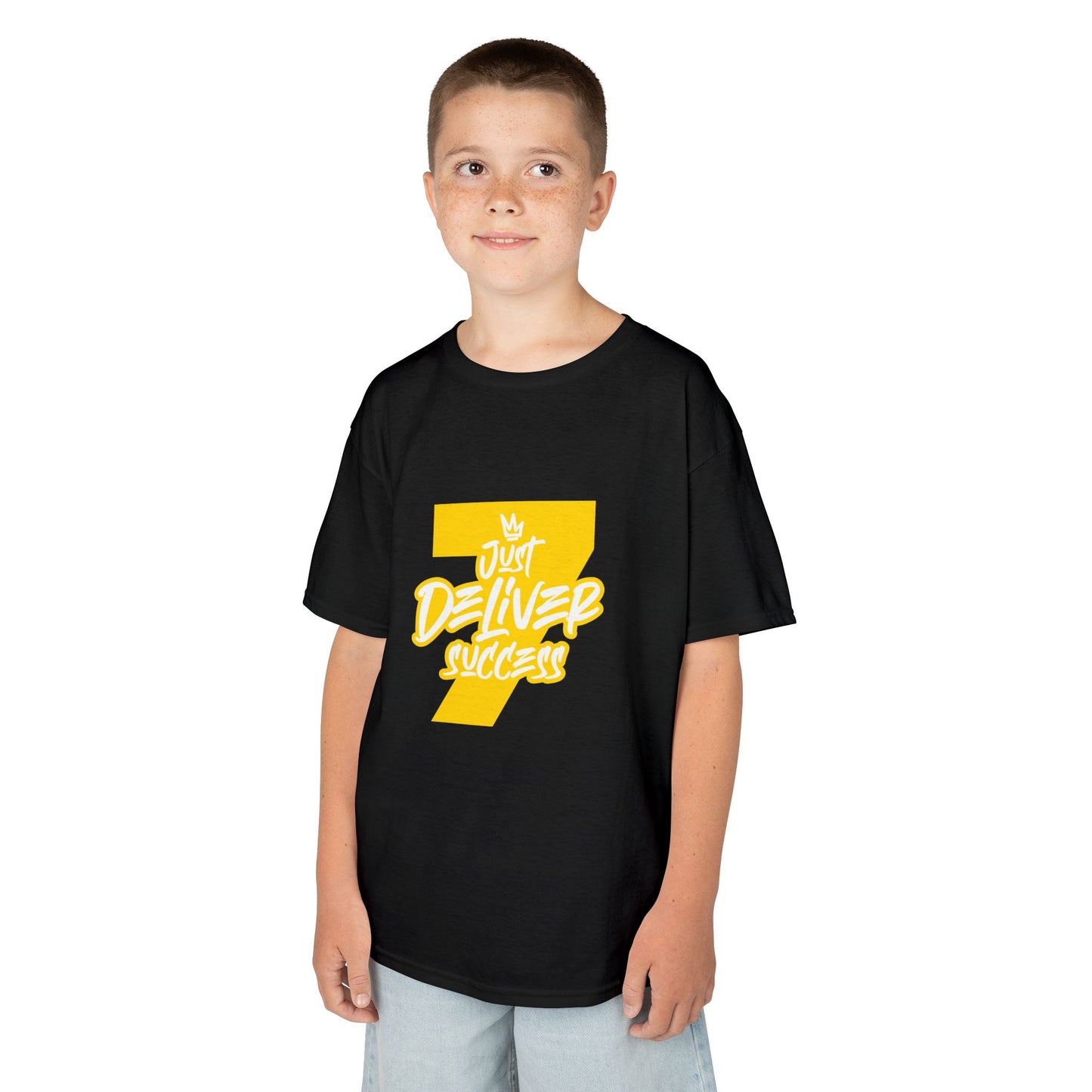 Kids That City 7 Gold Just Deliver Success Tee