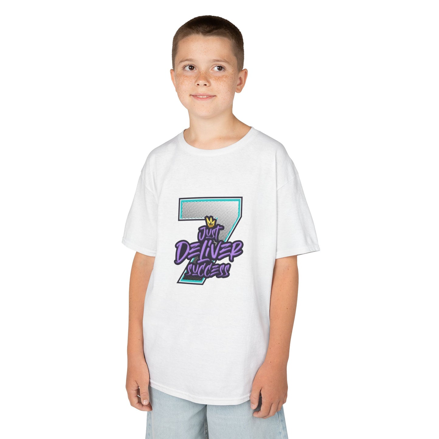 Kids Da Desert Blue Just Deliver Success Tee