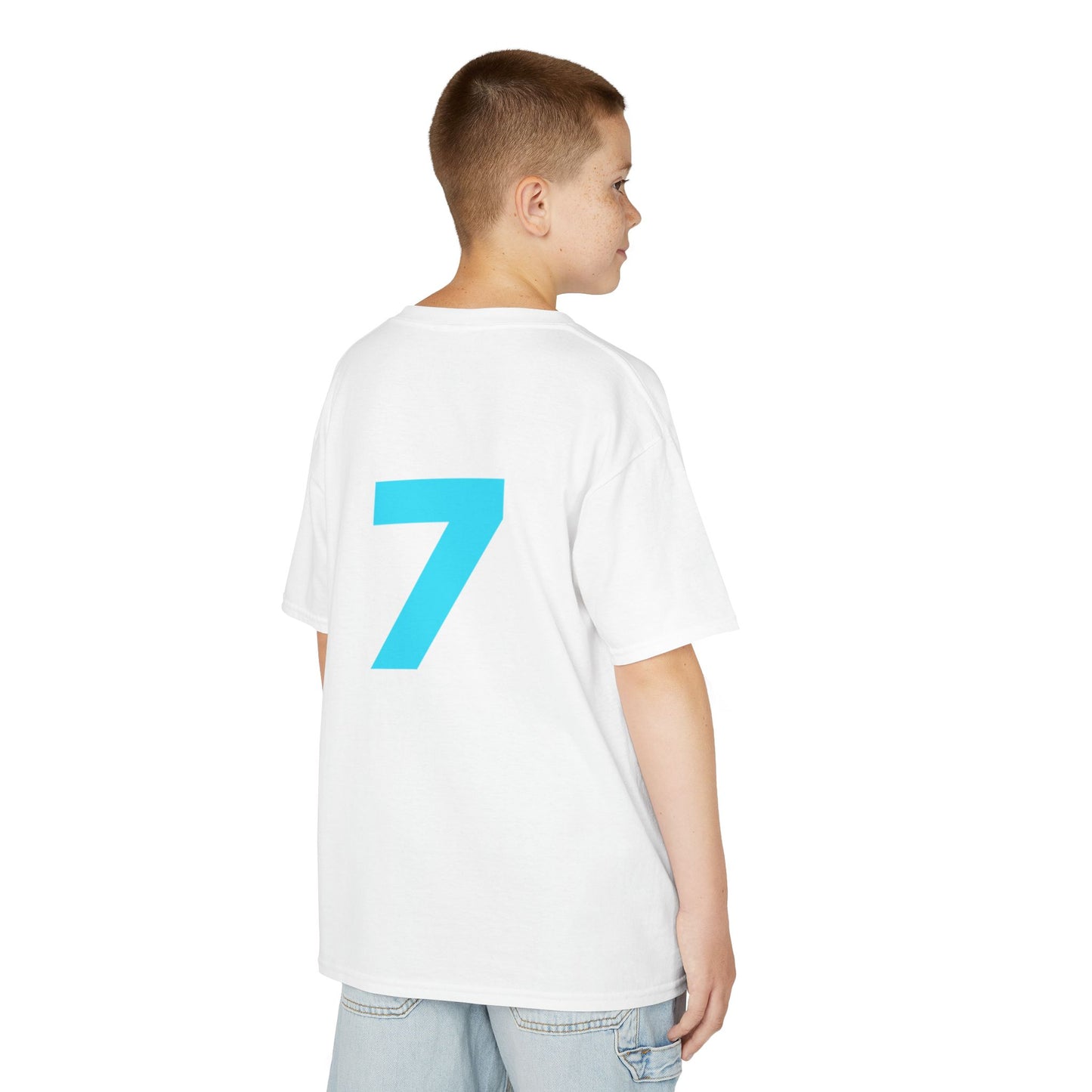 Kids That City 7 Light Blue Just Deliver Success Tee