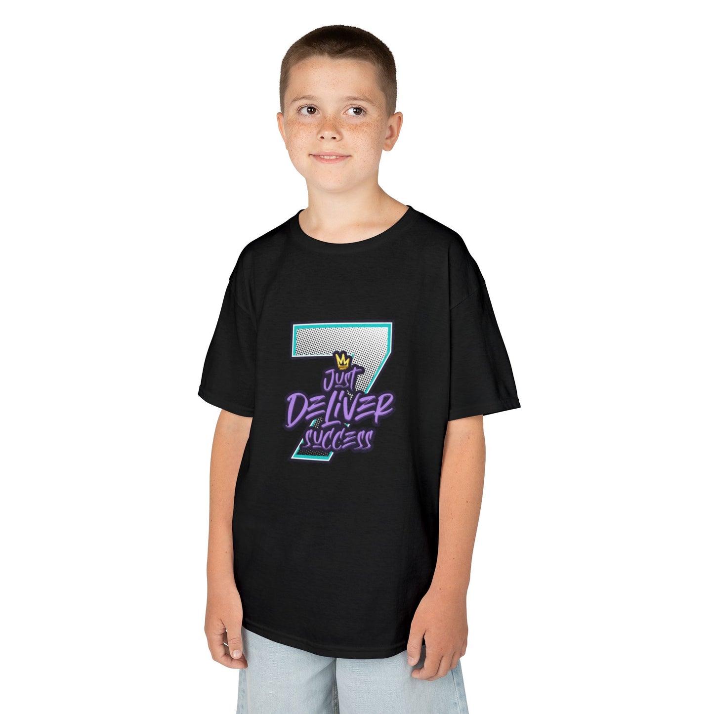 Kids Da Desert Blue Just Deliver Success Tee
