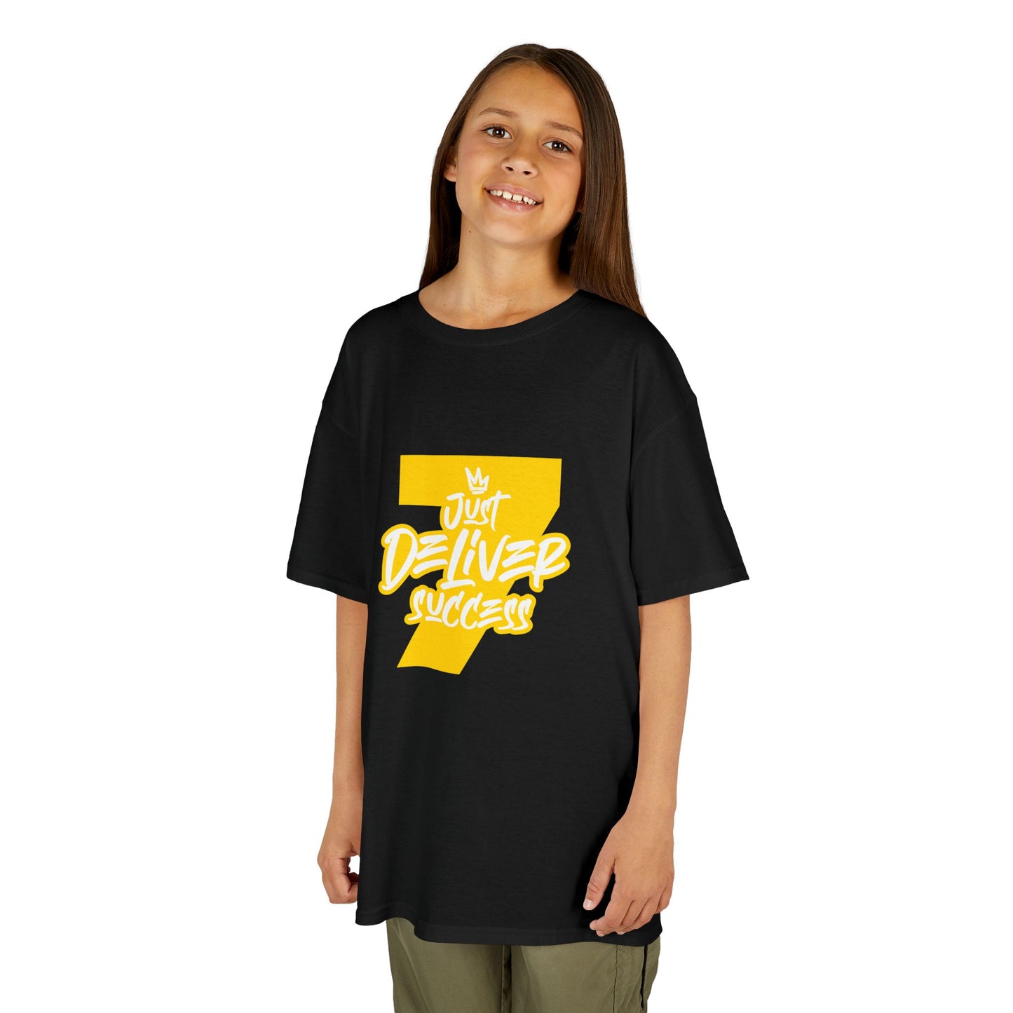 Kids That City 7 Gold Just Deliver Success Tee