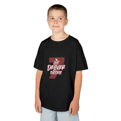 Kids That City 7 Burgundy Just Deliver Success Tee