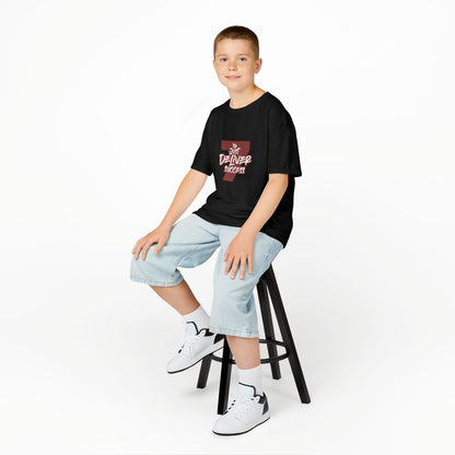 Kids That City 7 Burgundy Just Deliver Success Tee