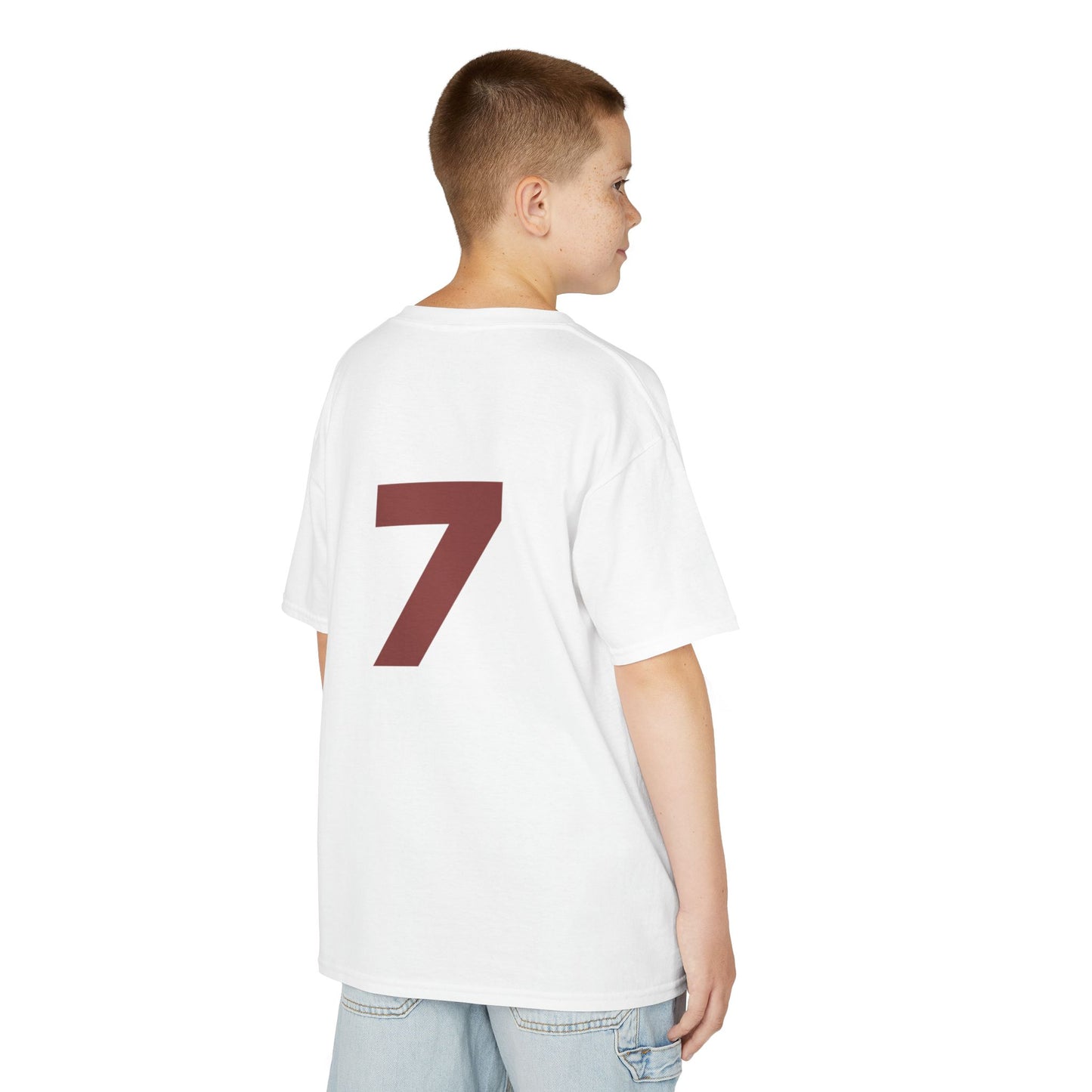 Kids That City 7 Burgundy Just Deliver Success Tee