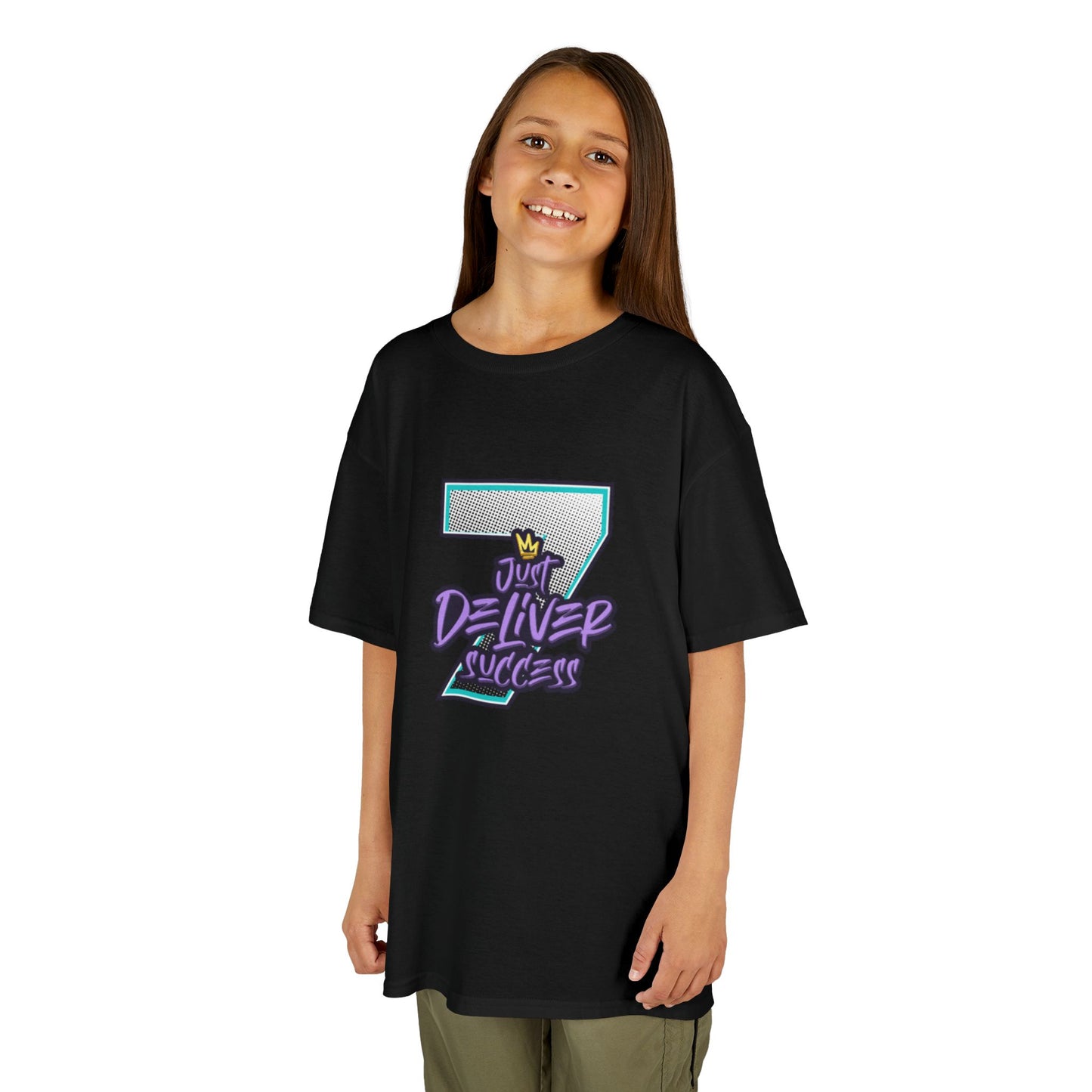 Kids Da Desert Blue Just Deliver Success Tee