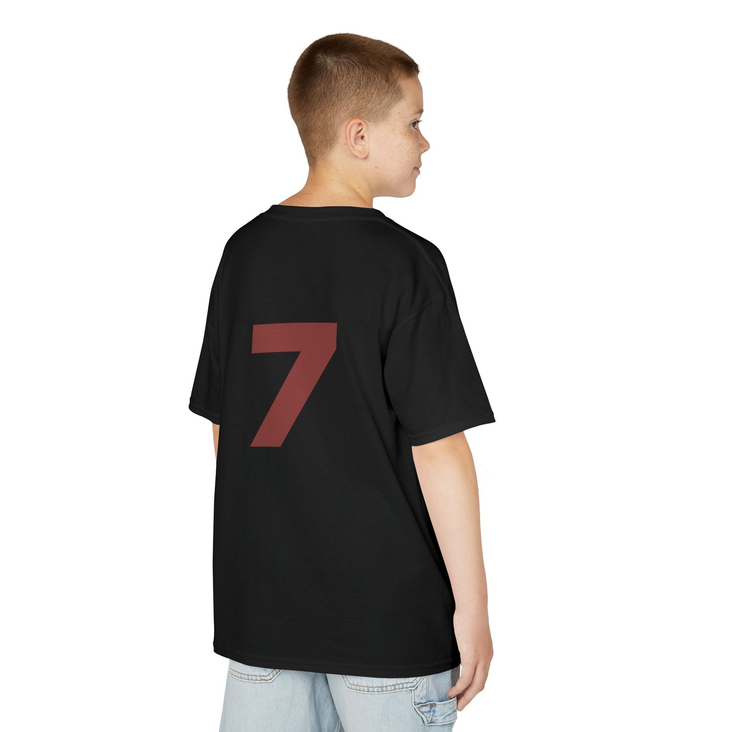 Kids That City 7 Burgundy Just Deliver Success Tee