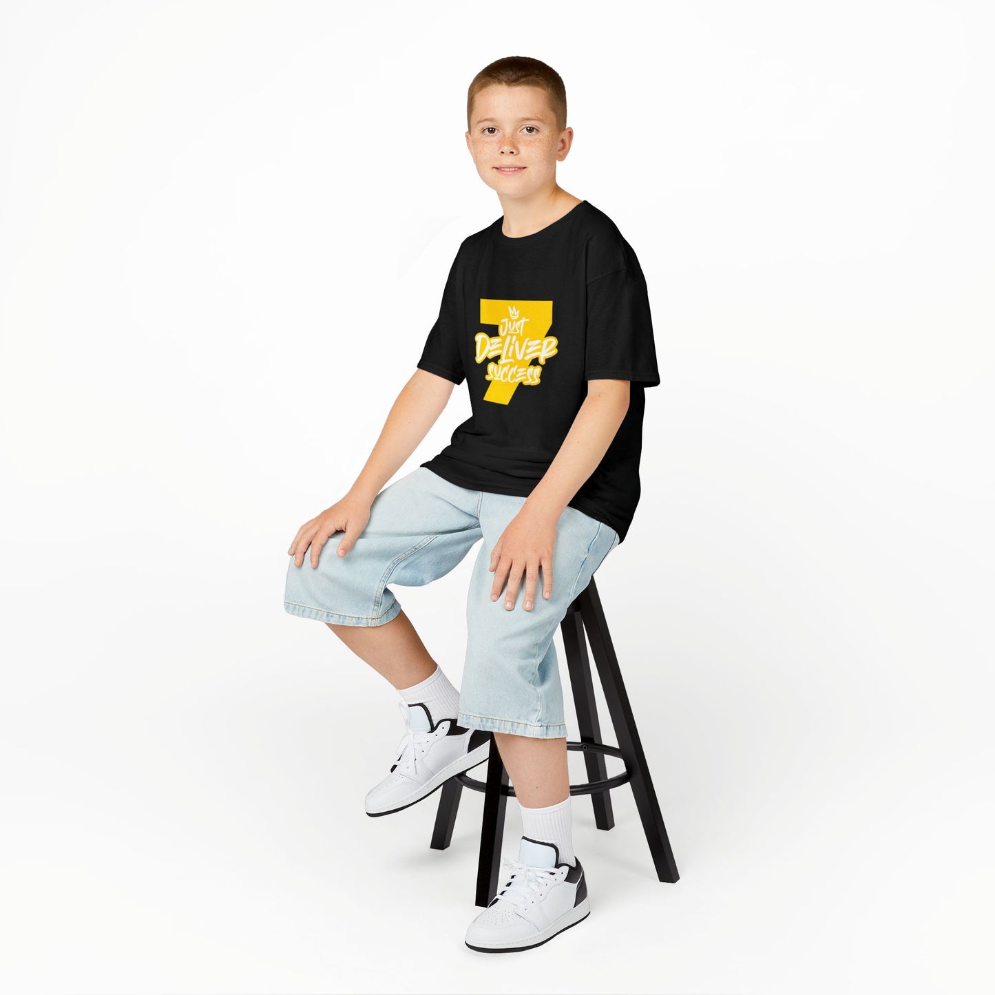 Kids That City 7 Gold Just Deliver Success Tee