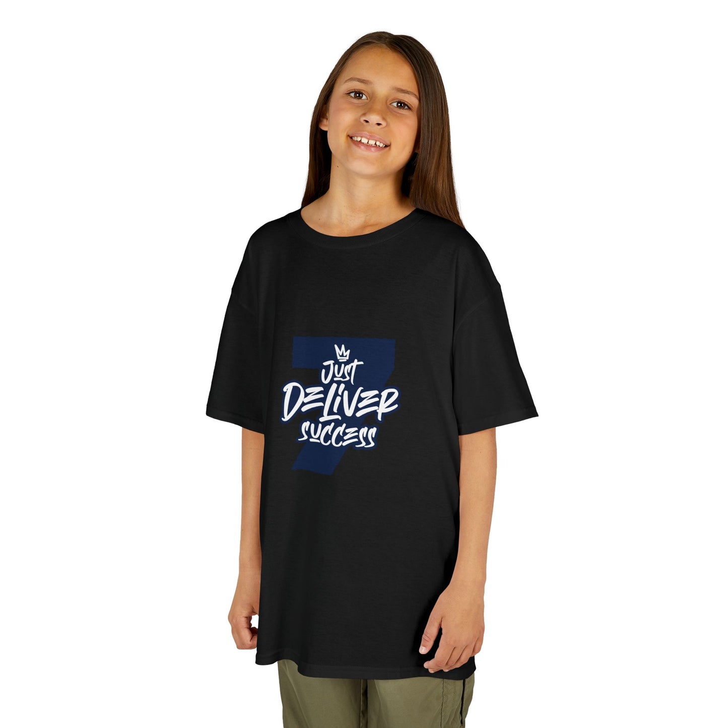 Kids That City 7 Navy Just Deliver Success Tee