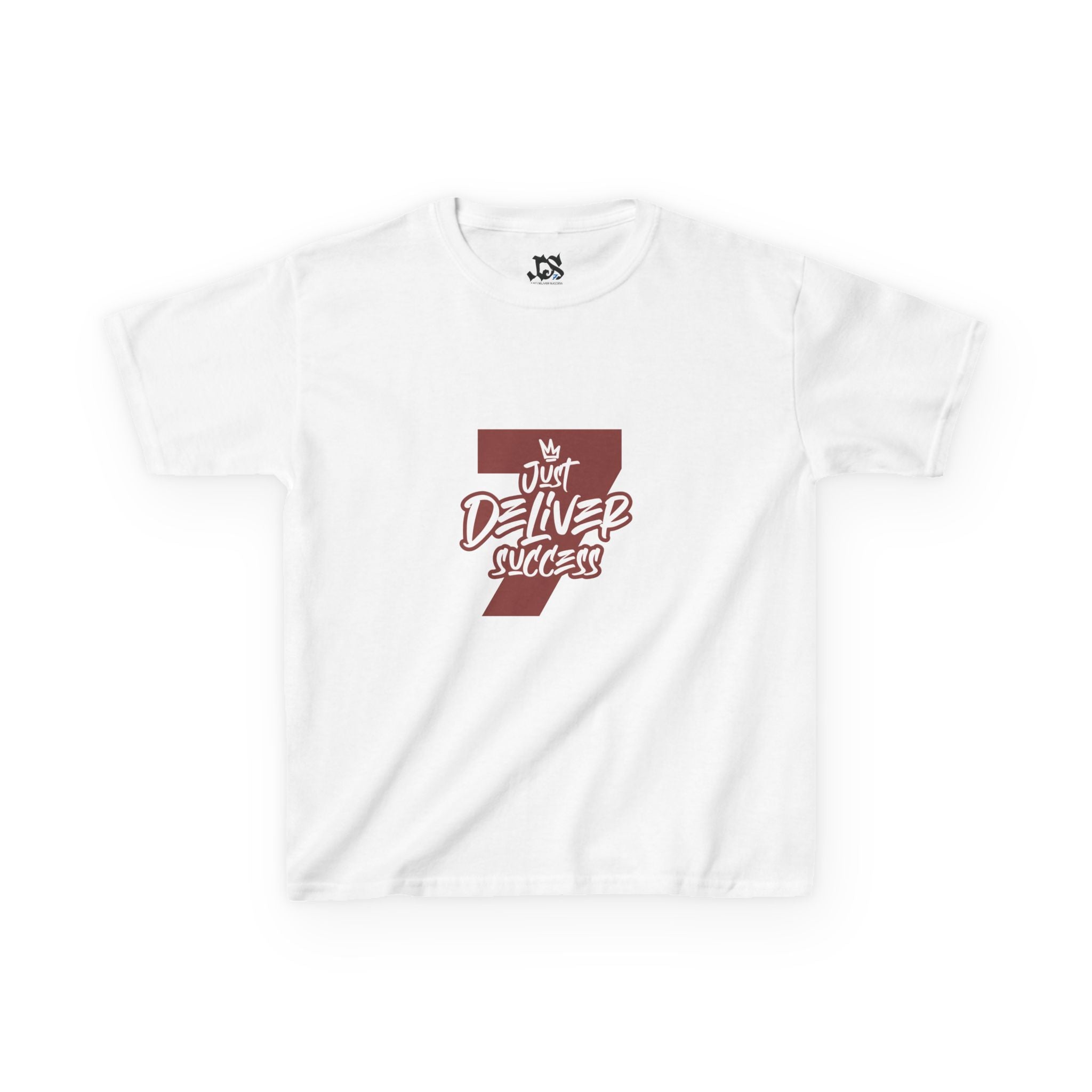 Kids That City 7 Burgundy Just Deliver Success Tee