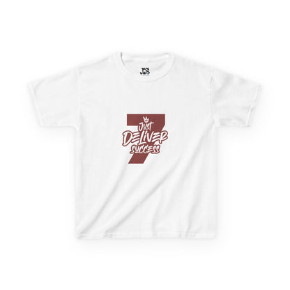 Kids That City 7 Burgundy Just Deliver Success Tee