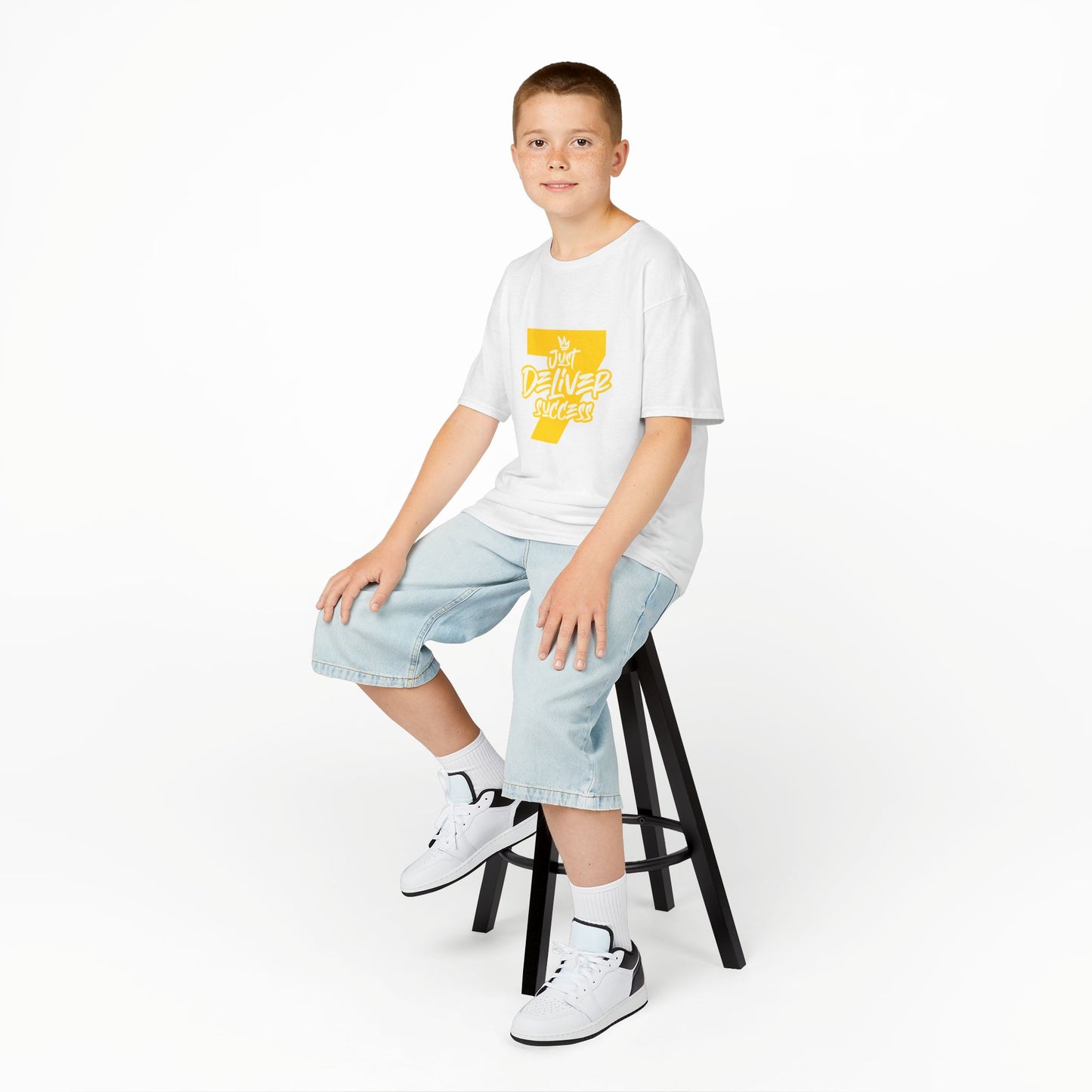 Kids That City 7 Gold Just Deliver Success Tee