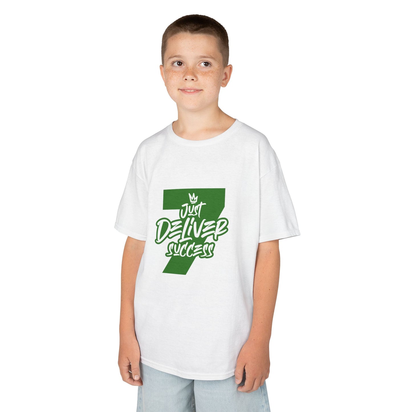 Kids That City 7 Green Just Deliver Success Tee