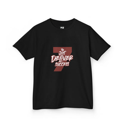 Kids That City 7 Burgundy Just Deliver Success Tee