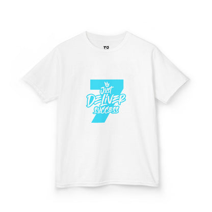 Kids That City 7 Light Blue Just Deliver Success Tee