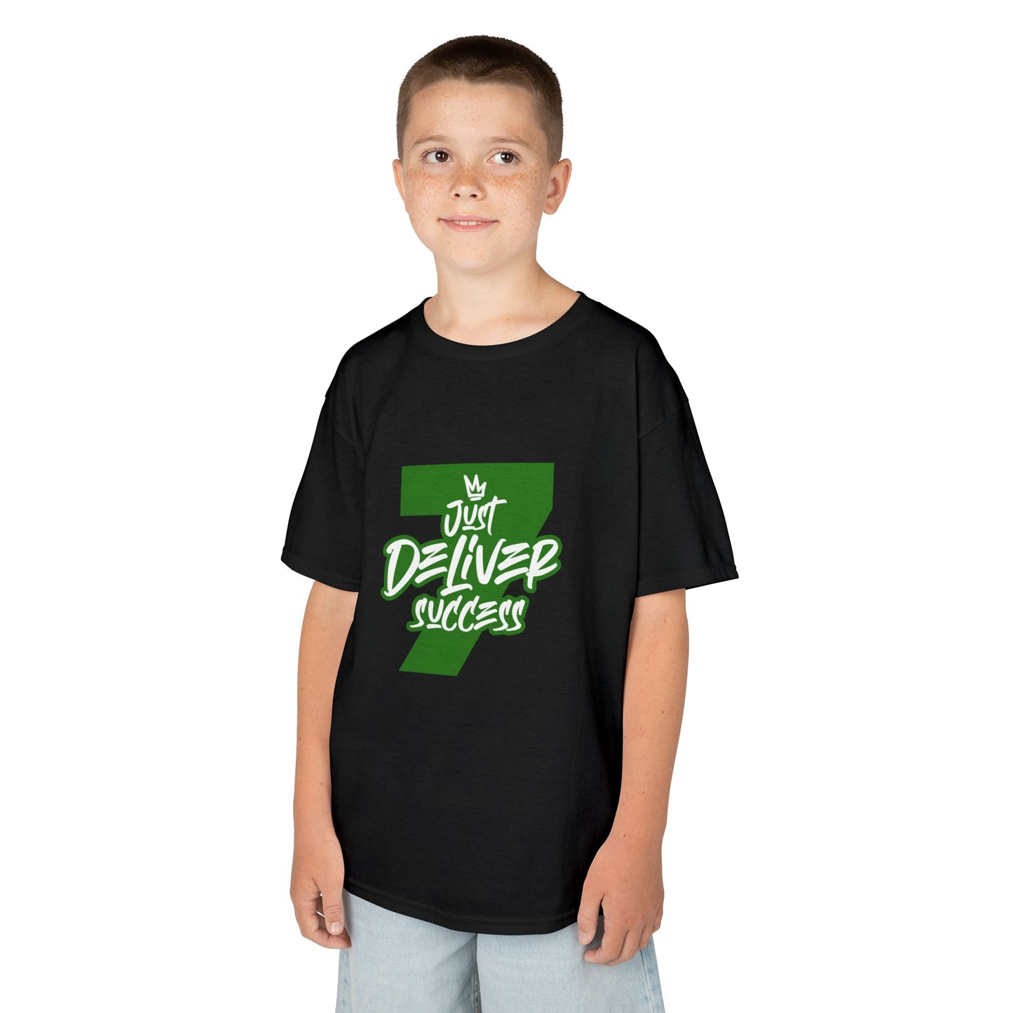 Kids That City 7 Green Just Deliver Success Tee